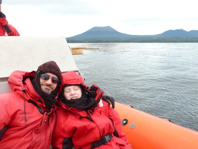 Power rafting to see whales (gear was included)