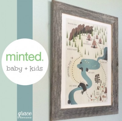 Minted Baby and Kids Line Review