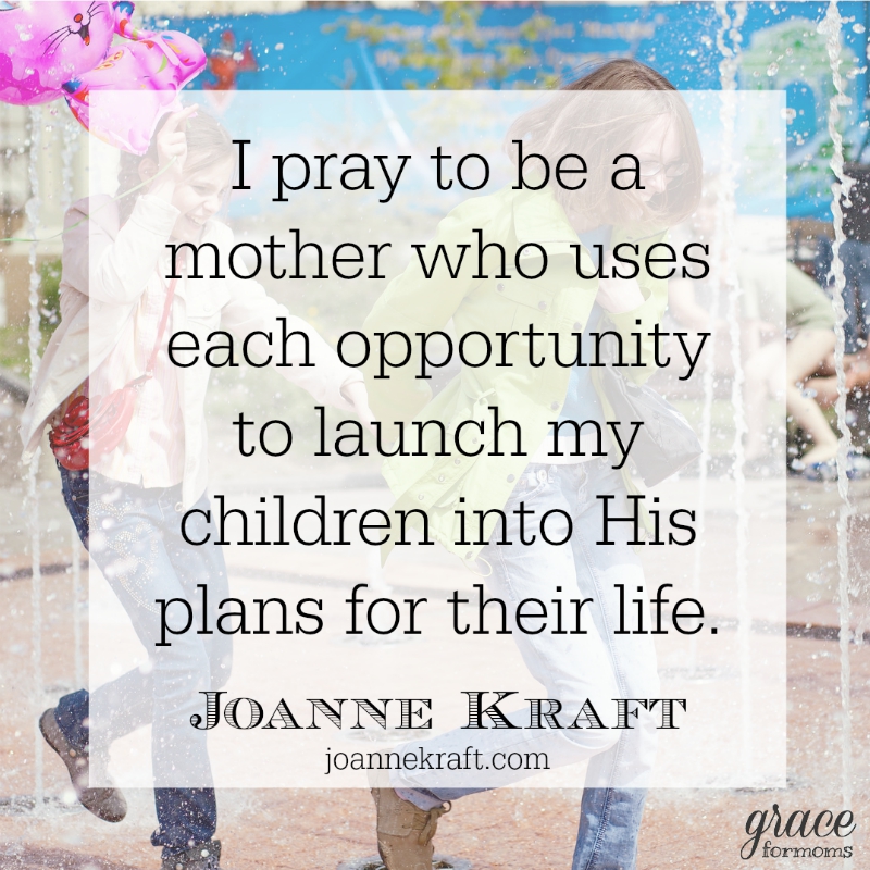 Pray to be a mother to launch your child in the future