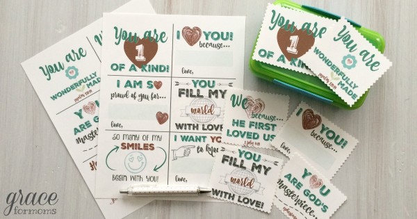 Lunchbox Love Notes for Kids